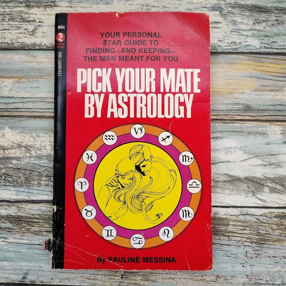 Pick Your Mate by‎ Astrology Pauline Messina 1970 Vintage Astrology PB HTF Rare